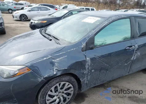 2017 Toyota Corolla Le z USA, uszkodzony, nr VIN 2T1BURHE0HC819061
